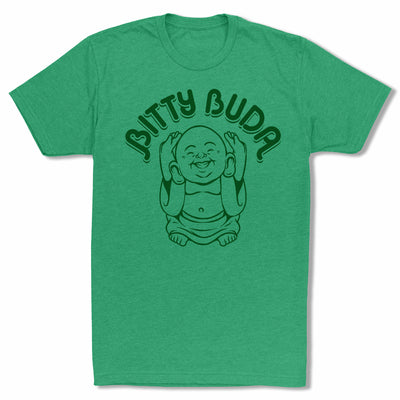 Bitty-Buda-Logo-Men-T-Shirt-Green