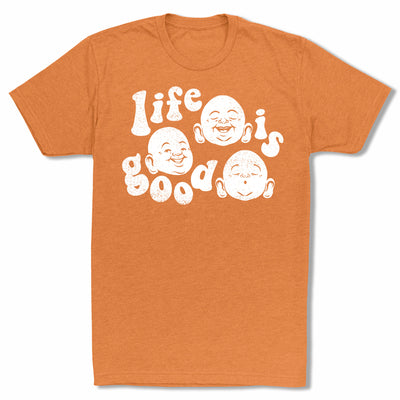Bitty-Buda-Life-Is-Good-Men-T-Shirt-Orange