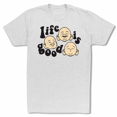 Bitty-Buda-Life-Is-Good-Men-T-Shirt-White