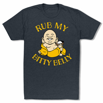 Rub-My-Bitty-Belly-Bitty-Buda-Men-T-Shirt-Navy
