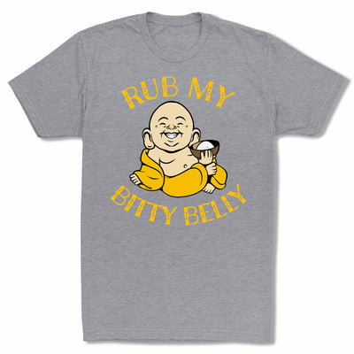 Rub-My-Bitty-Belly-Bitty-Buda-Men-T-Shirt-Grey
