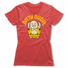 Logo-Bitty-Buda-Women-T-Shirt-Red