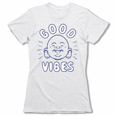 Good-Vibes-Bitty-Buda-Women-T-Shirt-White