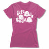 Life-Is-Good-Bitty-Buda-Women-T-Shirt-Berry