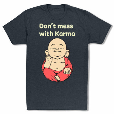 Don’t-Mess-With-Karma-Bitty-Buda-Men-T-Shirt-Navy