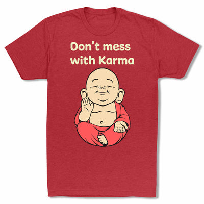 Don’t-Mess-With-Karma-Bitty-Buda-Men-T-Shirt-Red