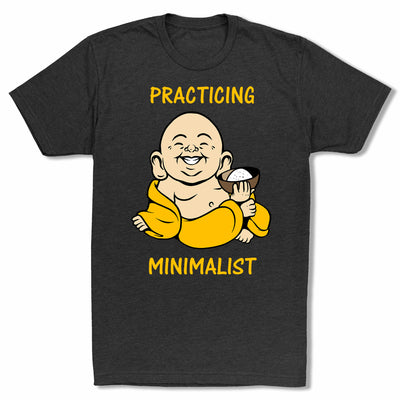 Practicing-Minimalist-Bitty-Buda-Men-T-Shirt-Black