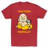 Practicing-Minimalist-Bitty-Buda-Men-T-Shirt-Red