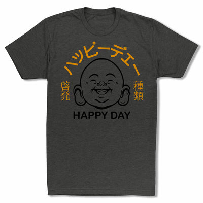Bitty-Buda-Happy-Day-Men-T-Shirt-Black