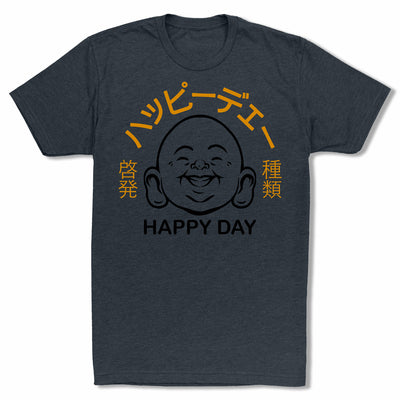 Bitty-Buda-Happy-Day-Men-T-Shirt-Navy